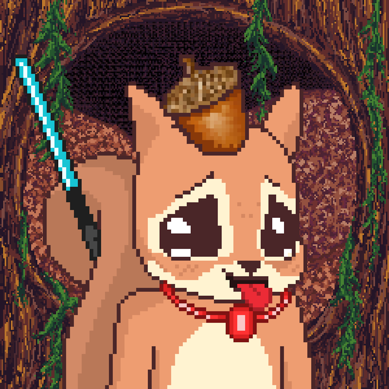 Pixel Squirrels #599
